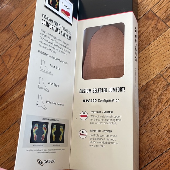 Red Wing Shoes Work Boot Insoles NIB - Picture 9 of 9